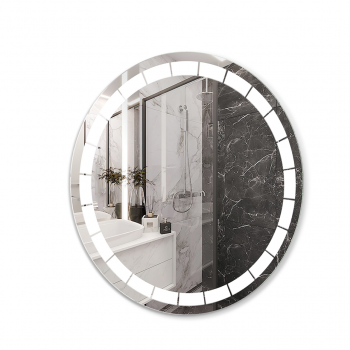 Большое круглое зеркало ANNETTE