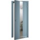 Двері Terminus Модель 804 Аквамарин (дзеркало срібло)