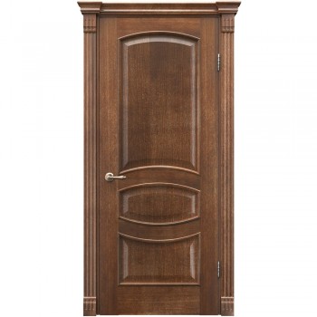 Внутренние двери Caro 50 Дуб браун (глухая)