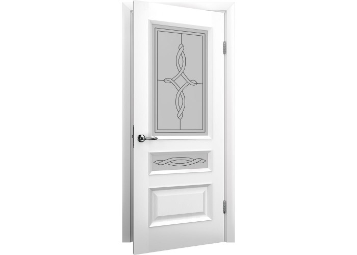  Caro 53 Ясень белый Эмаль (застекленная)  2 — купить в PORTES.UA