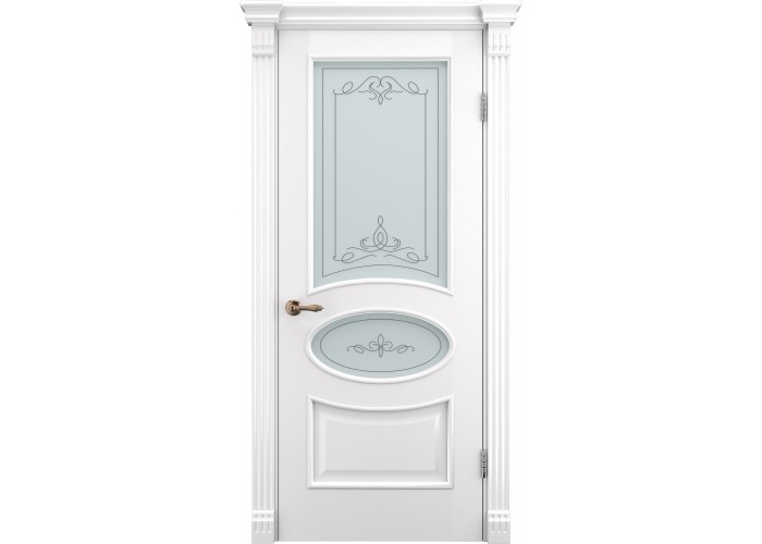 Caro 55 Ясень белый Эмаль (застекленная)  1 — купить в PORTES.UA