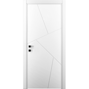 Дверь белая эмаль Dooris G21