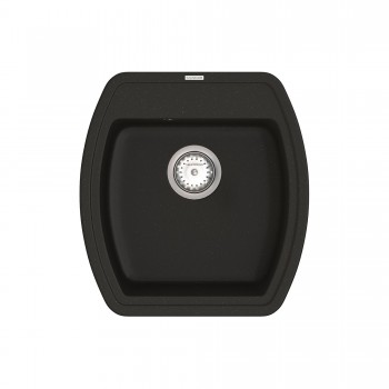Кухонна мийка Norton NMP 01.48 Black + сифон