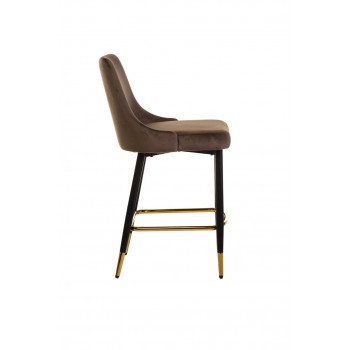 Полубарный стул B-128 мокко