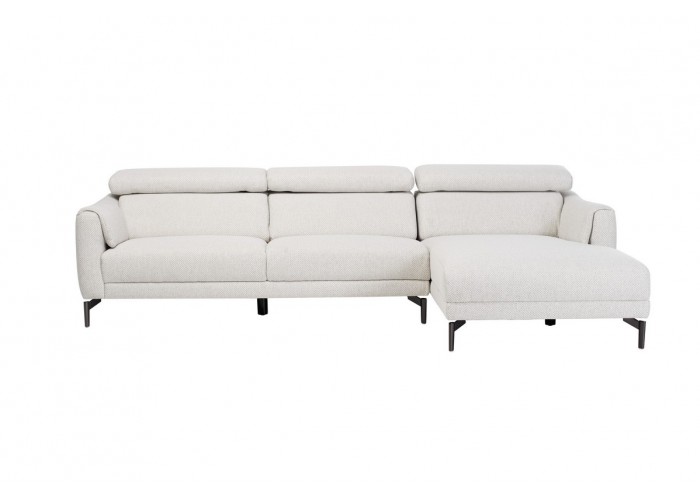  Угловой диван "Леонардо" бежевый лён (R)  4 — купить в PORTES.UA
