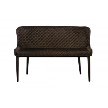 Лавка М-20-1 коричневый велюр