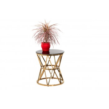 Журнальный стол CH-1 черный + золото