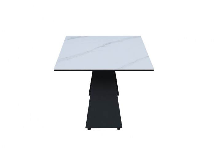  Журнальный стол "Бруно" белый мрамор + черный  3 — купить в PORTES.UA