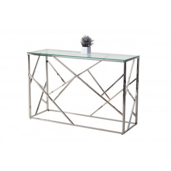 Консоль  CF-3 прозрачный + серебро