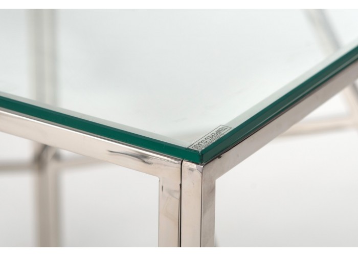  Журнальный стол CF-2 прозрачный + серебро  6 — купить в PORTES.UA