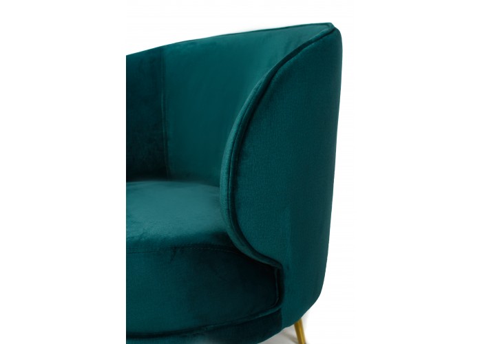  Кресло "Сильвия" изумрудный + золото  6 — купить в PORTES.UA