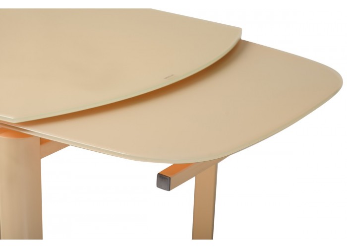  Обеденный матовый стол Т-600 кремовый  4 — купить в PORTES.UA