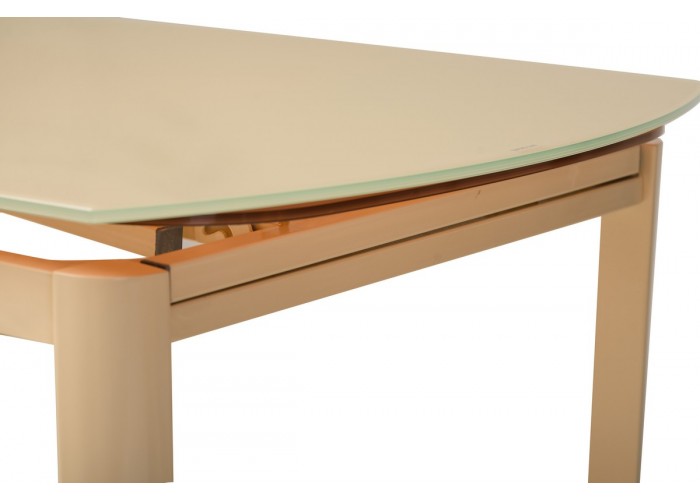  Обеденный матовый стол Т-600 кремовый  5 — купить в PORTES.UA