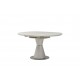 Керамический стол TML-851 белый мрамор