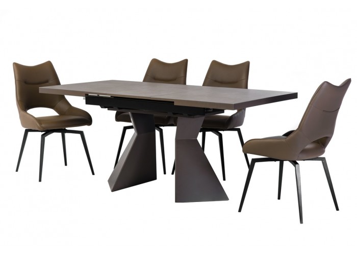  Керамічний стіл TML-845 гриджіо латте  1 — замовити в PORTES.UA