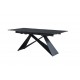 Керамічний стіл Бруно TML-880 неро маркіна + чорний