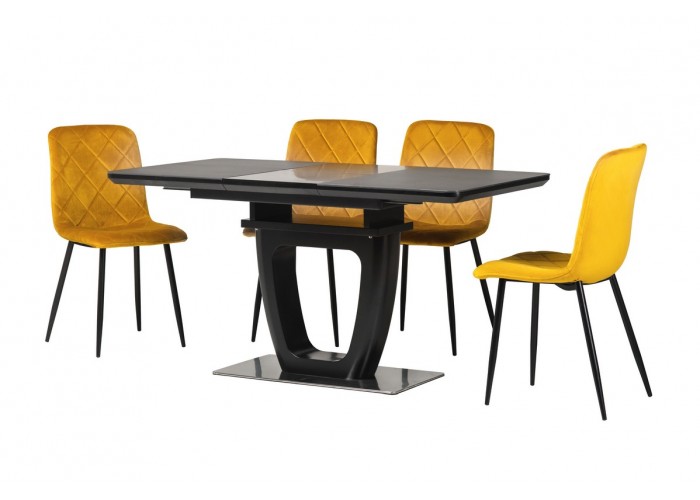  Керамічний стіл TML-860-1 чорний онікс  1 — замовити в PORTES.UA