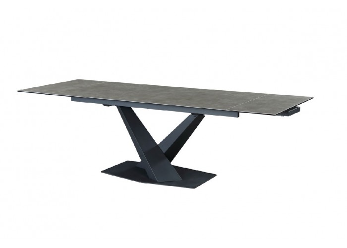  Керамический стол TML-897 гриджио латте + черный  1 — купить в PORTES.UA