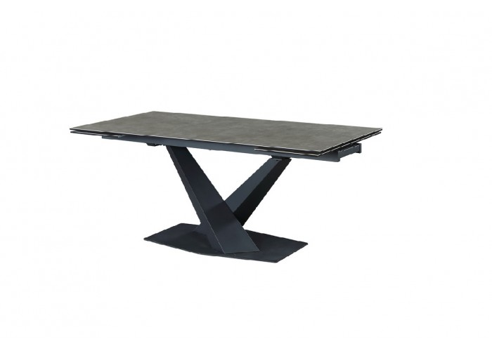  Керамический стол TML-897 гриджио латте + черный  2 — купить в PORTES.UA