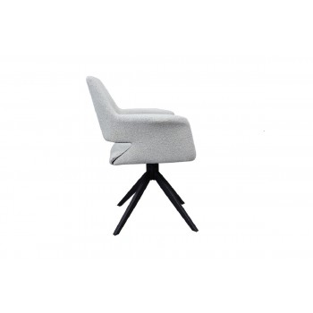 Стул поворотный R-75 натуральный + черный