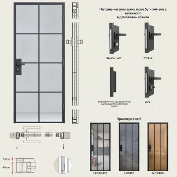 Двери из стекла SPZ05