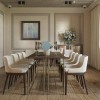 Переговорная комната в дизайн-проекте салона красоты Women's Club, 120 м. кв. — студия дизайна 10:02 Design Burean