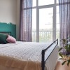 Спальня в дизайн-проекте квартиры в ЖК Комфорт Таун, 65м.кв. — Design Burean