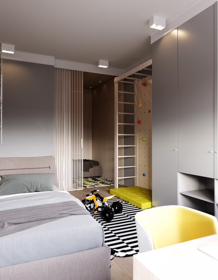 Детская комната — ЖК Французский Квартал — квартира 82 м.кв — Art Partner