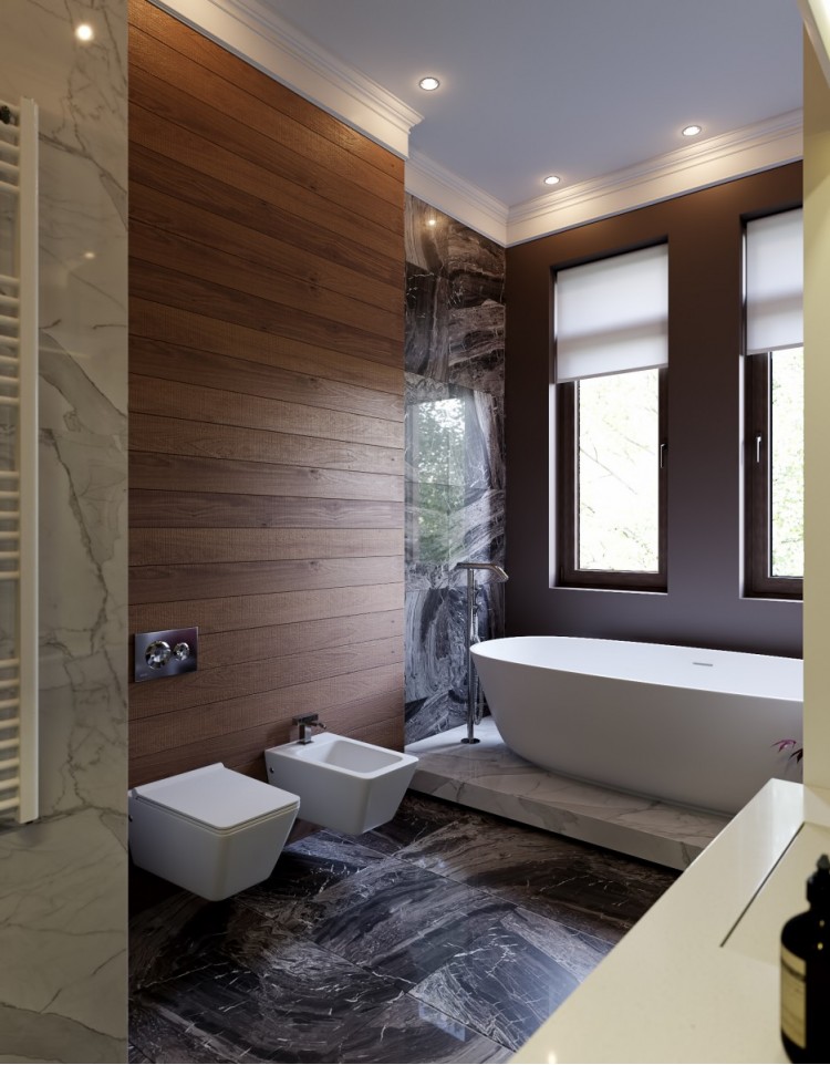 Ванна кімната - ЖК Італійський Квартал - будинок 108 м.кв - студія дизайну Art Partner
