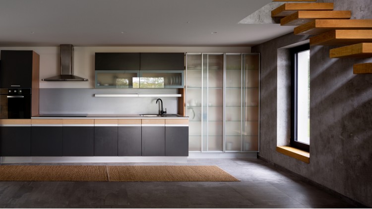 Кухня — Дизайн-проект частного дома, 180 м.кв — студия дизайна Azovskiy + Pahomova
