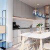 Кухня в дизайн-проекті 3-кімнатної квартири в ЖК Республіка - 82м.кв. - Between the walls