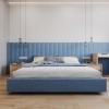 Спальня в дизайн-проекте 3-комнатной квартиры в ЖК Республика — 82м.кв. — Between the walls