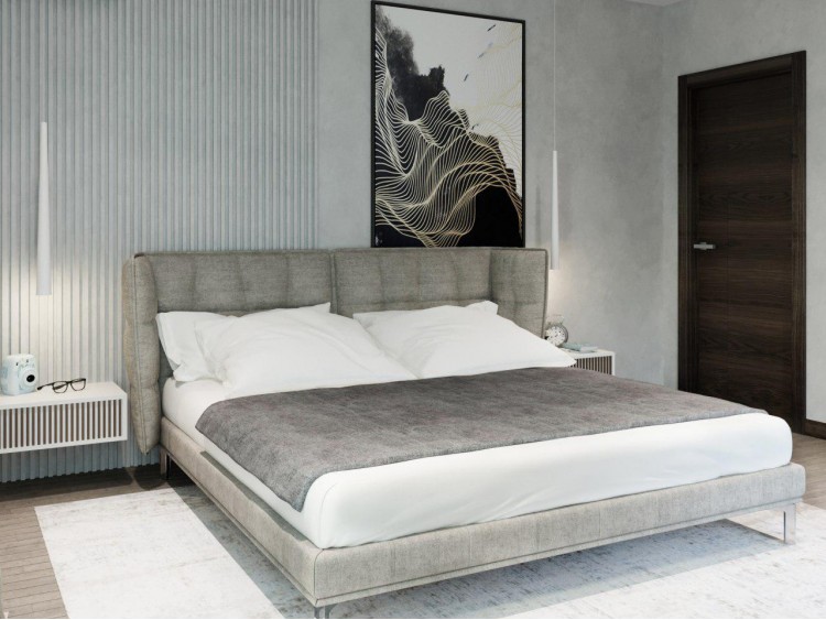 Спальня у квартирі ЖК Венеція