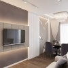 Їдальня в дизайн-проекті 3-кімнатної квартири ЖК Аметист – 84м.кв. - BoDesign