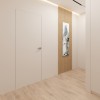 Прихожая в дизайн-проекте 2-комнатной квартиры ЖК Город Цветов — BoDesign