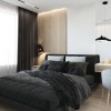 Спальня в дизайн-проекті 2-кімнатної квартири ЖК Місто Квітів — BoDesign