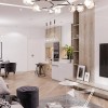 Обеденная зона  в дизайн-проекте 2-комнатной квартиры ЖК Варшавский,68м.кв — BoDesign