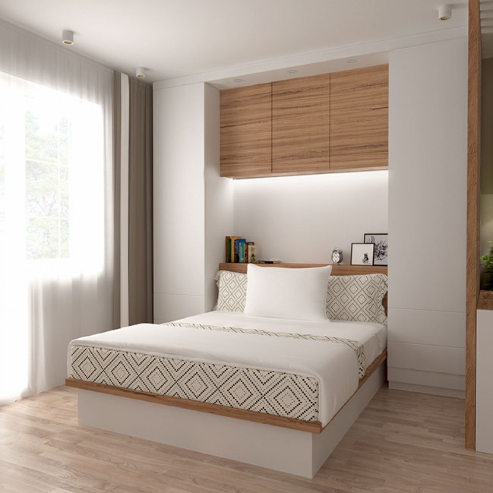 Спальня – оригінальне фото стилю інтер'єру № 2478