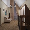 Хол у дизайн-проекті двоповерхового котеджу ЖК Білий шоколад-Villago, 200 м.кв. - студія дизайну HD-DESIGN