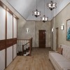 Холл в дизайн-проекте двухэтажного коттеджа ЖК Белый шоколад-Villago, 200 м.кв. —  студия дизайна HD-DESIGN
