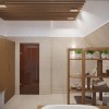 Санузел в дизайн-проекте двухэтажного коттеджа ЖК Белый шоколад-Villago, 200 м.кв. —  студия дизайна HD-DESIGN