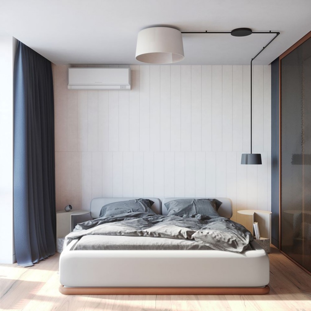 Дизайн спальні у стилі мінімалізм, фото 11