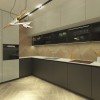 Кухня в дизайн-проекте 2-комнатной квартиры ЖК Ярославов Град — InsideOut