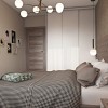 Спальня — Дизайн-проект 2-комнатной квартиры, 44 м.кв — студия дизайна  Interior12 