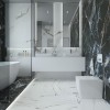 Фото: Ванная – Дизайн-проект 4-х комнатной квартиры — в ЖК Busov Hill – 347