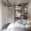 Спальня  в дизайн-проекте квартиры ЖК Файна Таун,45м.кв — NS Interior Design