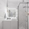 Фото інтер'єру: Ванна кімната у стилі мінімалізм - фото 8 – ЖК “San Francisco Creative House” - 38м² – 189