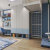 Дизайн детской комнаты в синих тонах - фото 12