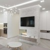 Кухня с гостиной в дизайн-проекте квартиры  ЖК Viktori, 86 м.кв. — NS Interior Design