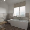 Ванная в дизайн-проект 2х уровневой квартиры Коттеджный Городок Grand Villas, 90 м.кв — Надежда Власенко